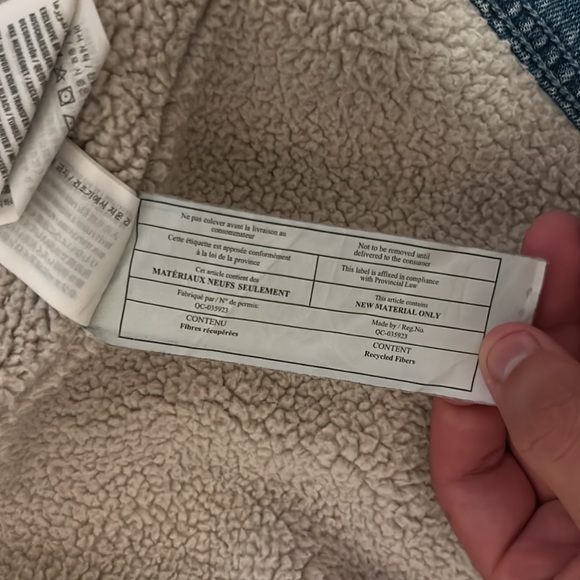 Hollister Sherpa Denim Jacket - Picture 4 of 4